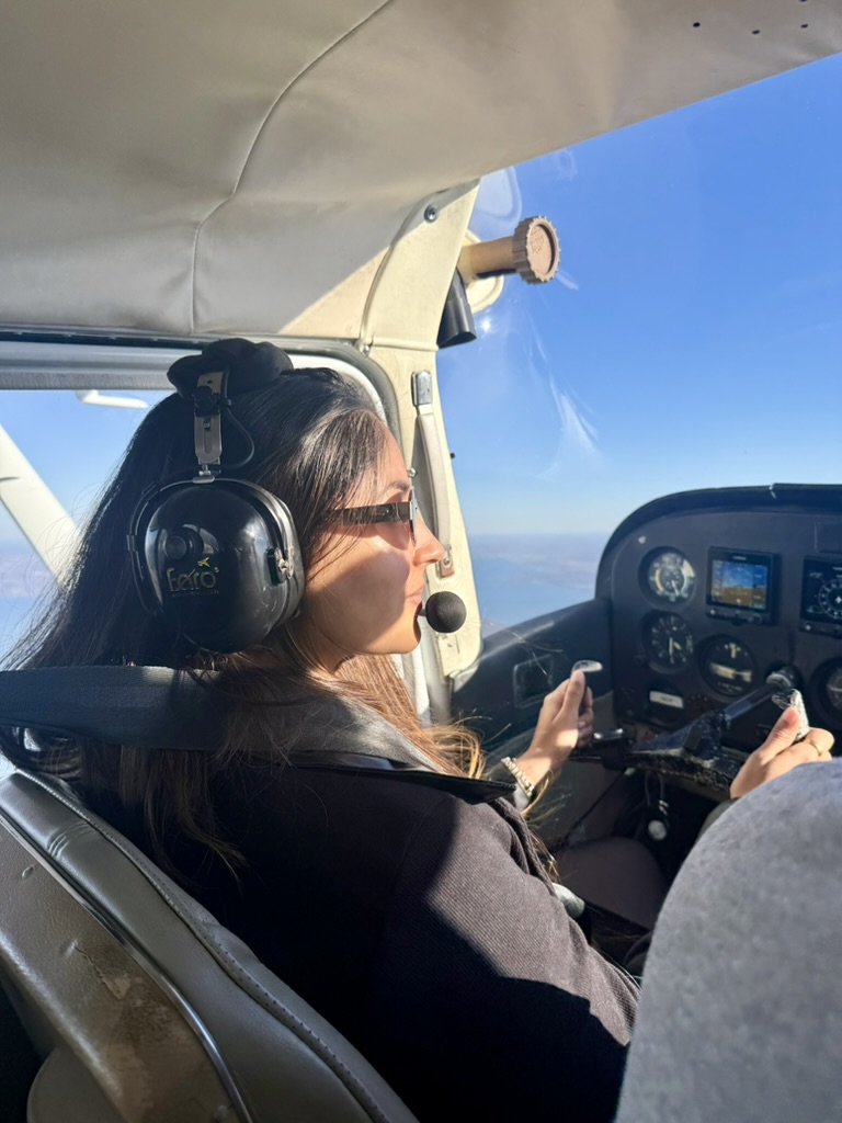 Flying lesson